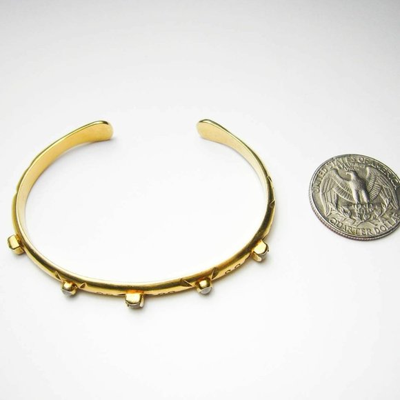 New Chan luu Bangle Cuff 925 Sterling Silver Open Vermeil Bangle Cuff - Picture 4 of 5